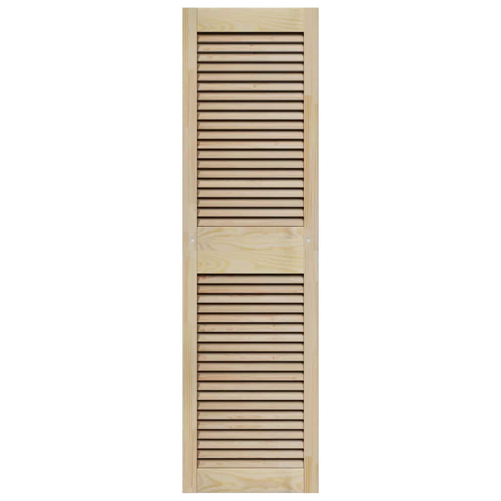 Ormarna vrata s vratima 2 pcs Prirodna 140,5 x 2,1 x 39,5 cm