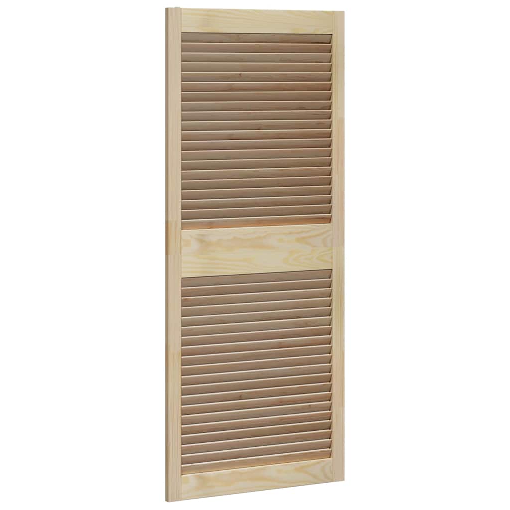 Ormarna vrata s vratima 2 pcs Prirodna 140,5 x 2,1 x 59,5 cm