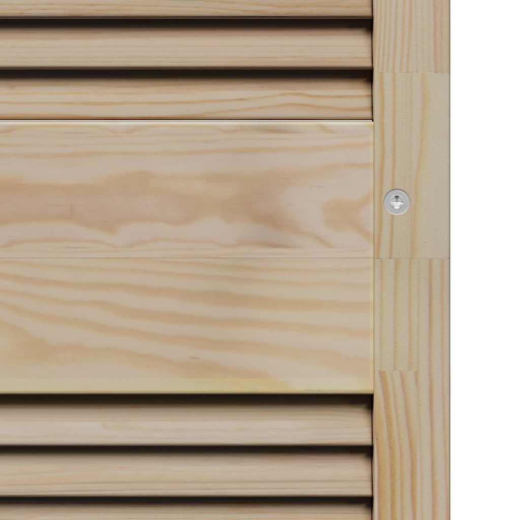 Ormarna vrata s vratima 2 pcs Prirodna 170 x 2,1 x 49,5 cm