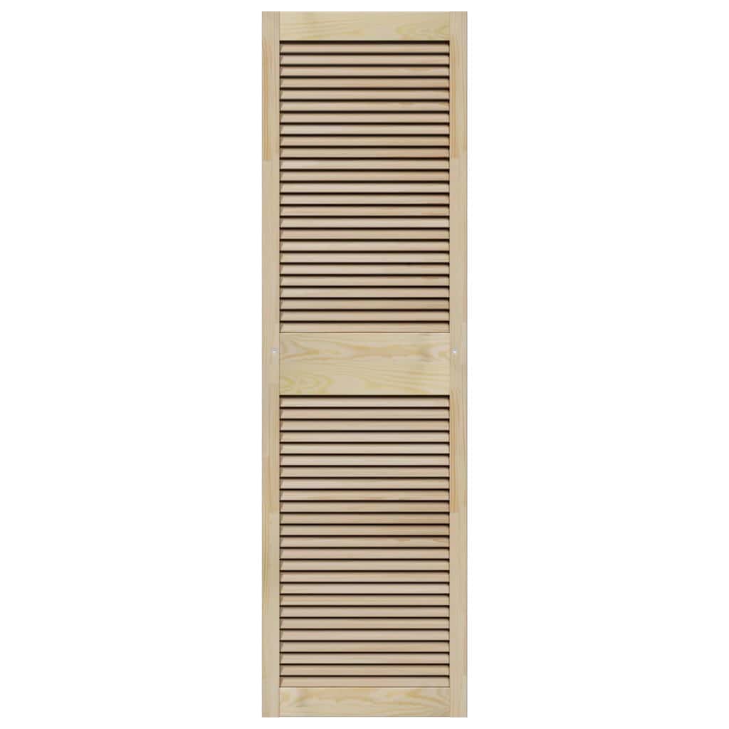 Ormarna vrata s vratima 2 pcs Prirodna 170 x 2,1 x 49,5 cm