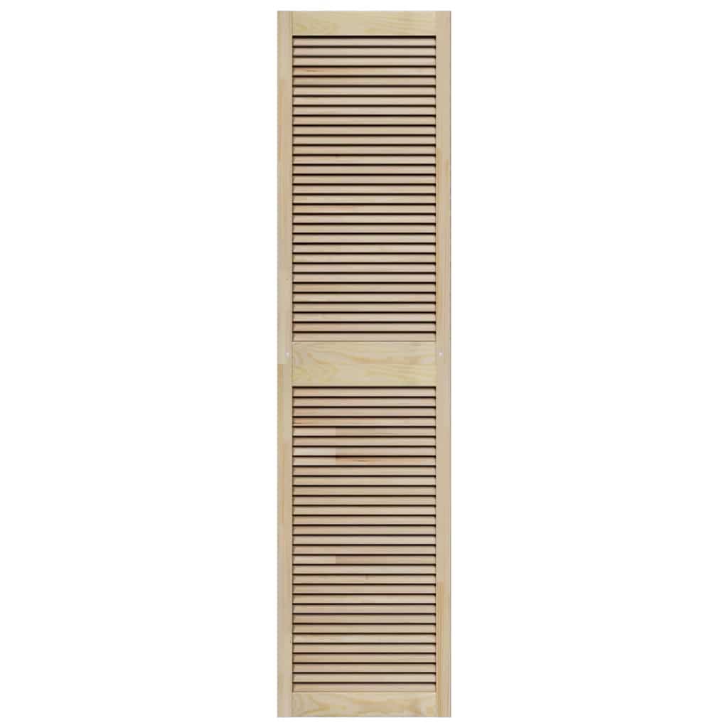 Ormarna vrata s vratima 2 pcs Prirodna 201 x 2,1 x 49,5 cm
