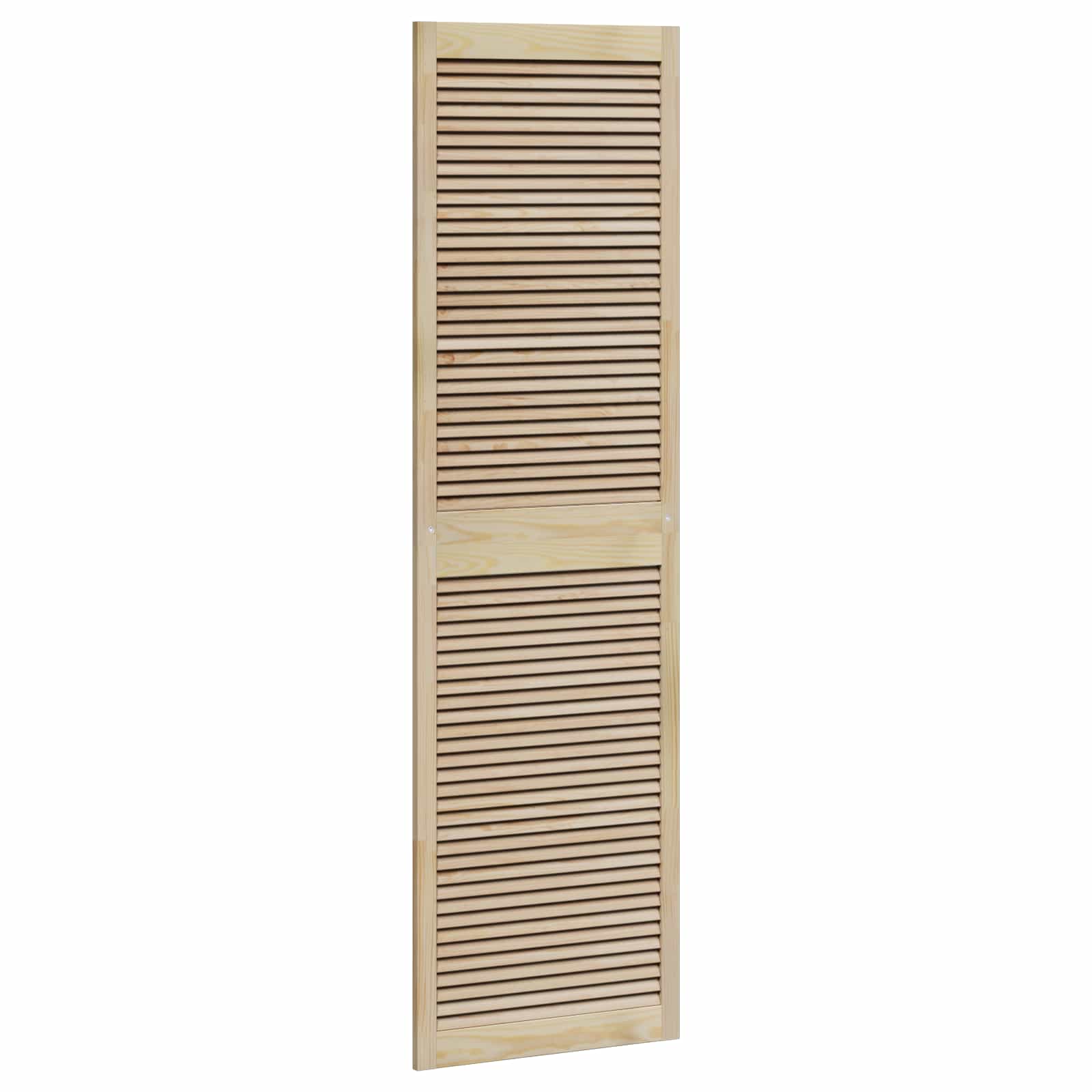 Ormarna vrata s vratima 2 pcs Prirodna 201 x 2,1 x 59,5 cm