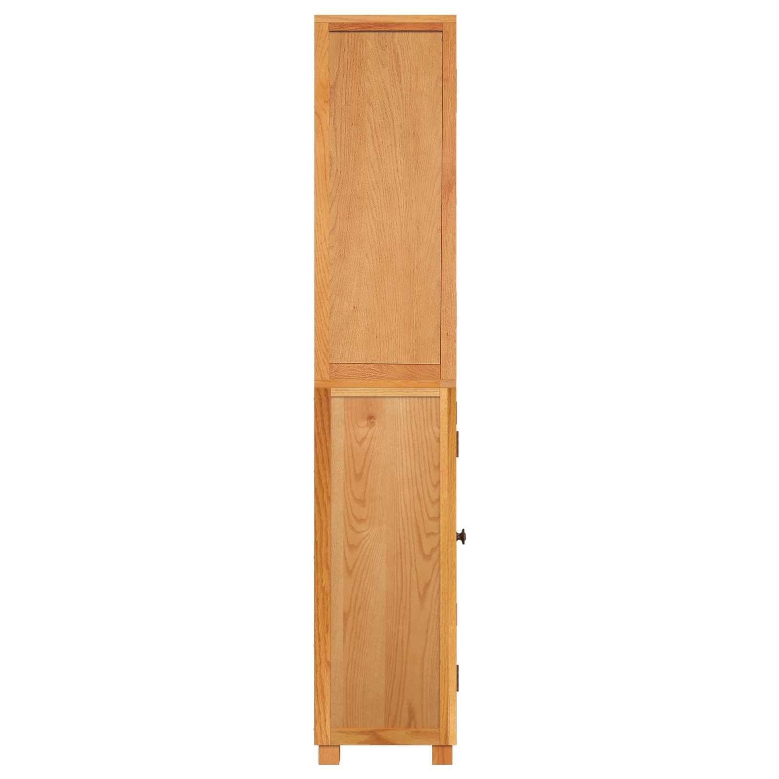 Set namještaja za pohranu 2 kom. Prirodna 80 x 35 x 185 cm