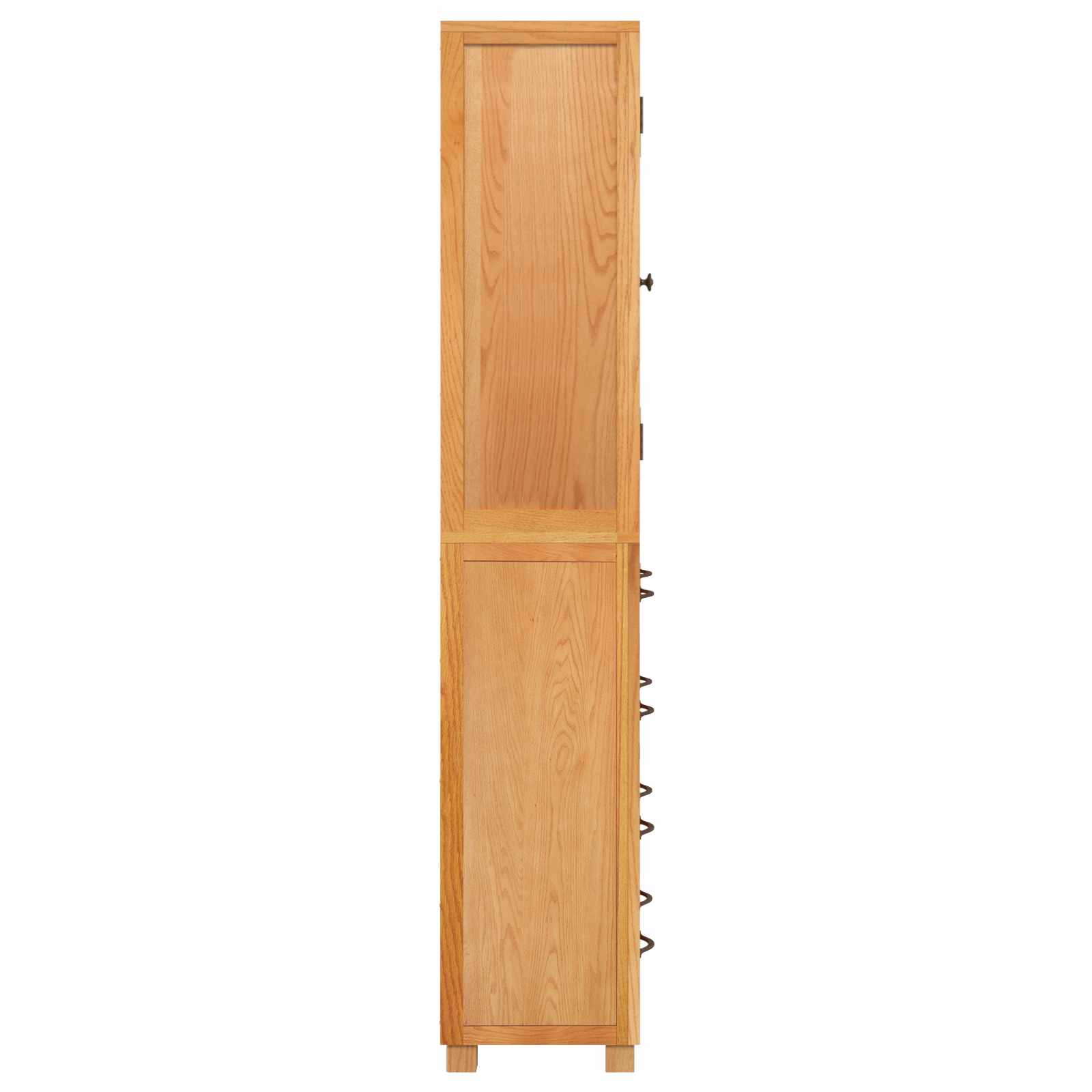 Set namještaja za pohranu 2 kom. Prirodna 80 x 35 x 185 cm