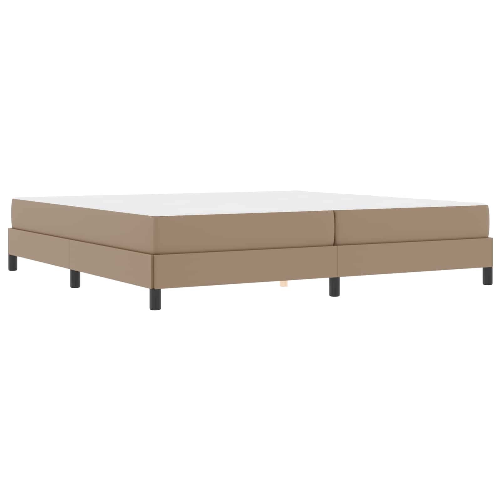 Krevetna konstrukcija Boja cappuccina 200 x 200 cm tkanina