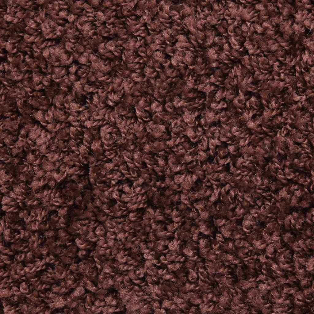 Prostirke za stepenice 20 kom 65x21x4 cm Smeđe poluokrugle velike