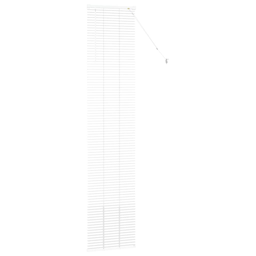 Venecijanski zastore Bijelo 220 x 45 cm Aluminij