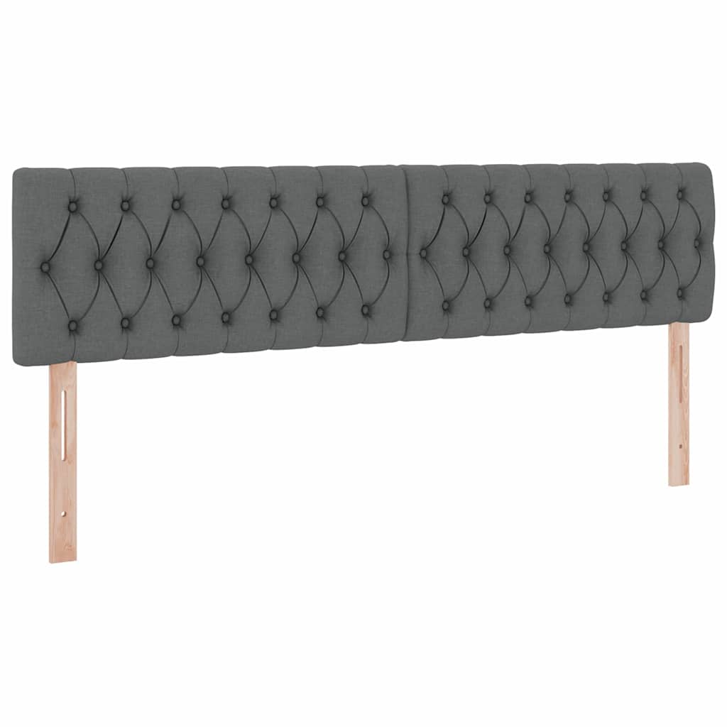 Krevet s od storage Tamno siva 180 x 200 cm Lažna koža