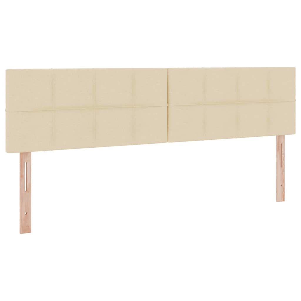 Krevet s prostorom za pohranu s LED-om Krema 160 x 200 cm