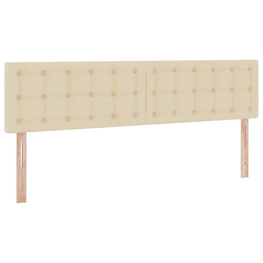 Krevet s prostorom za pohranu s LED-om Krema 160 x 200 cm