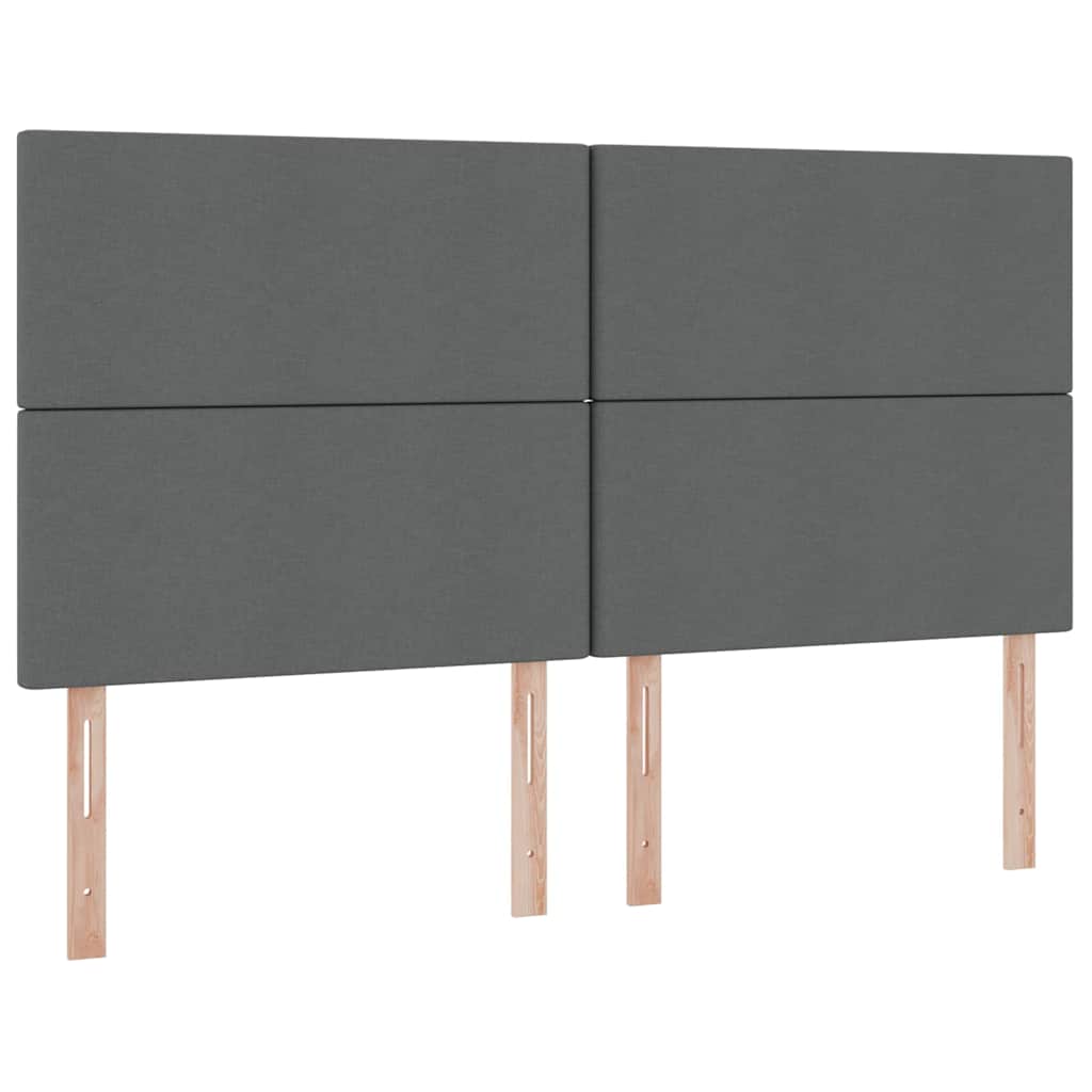Krevet s od storage Tamno siva 180 x 200 cm Lažna koža