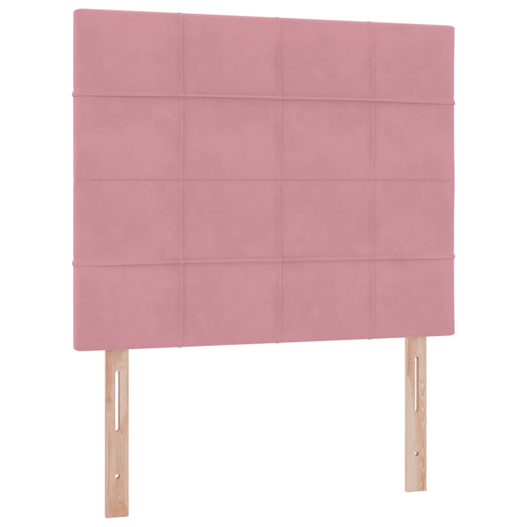 Krevet s prostorom za pohranu s LED-om Ružičasta 120 x 200 cm