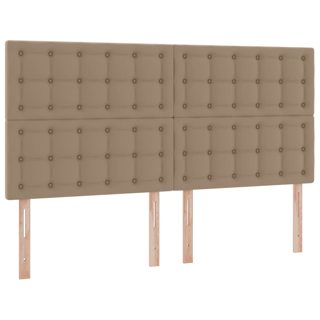Krevet s prostorom za pohranu s LED-om Kapućino 200 x 200 cm