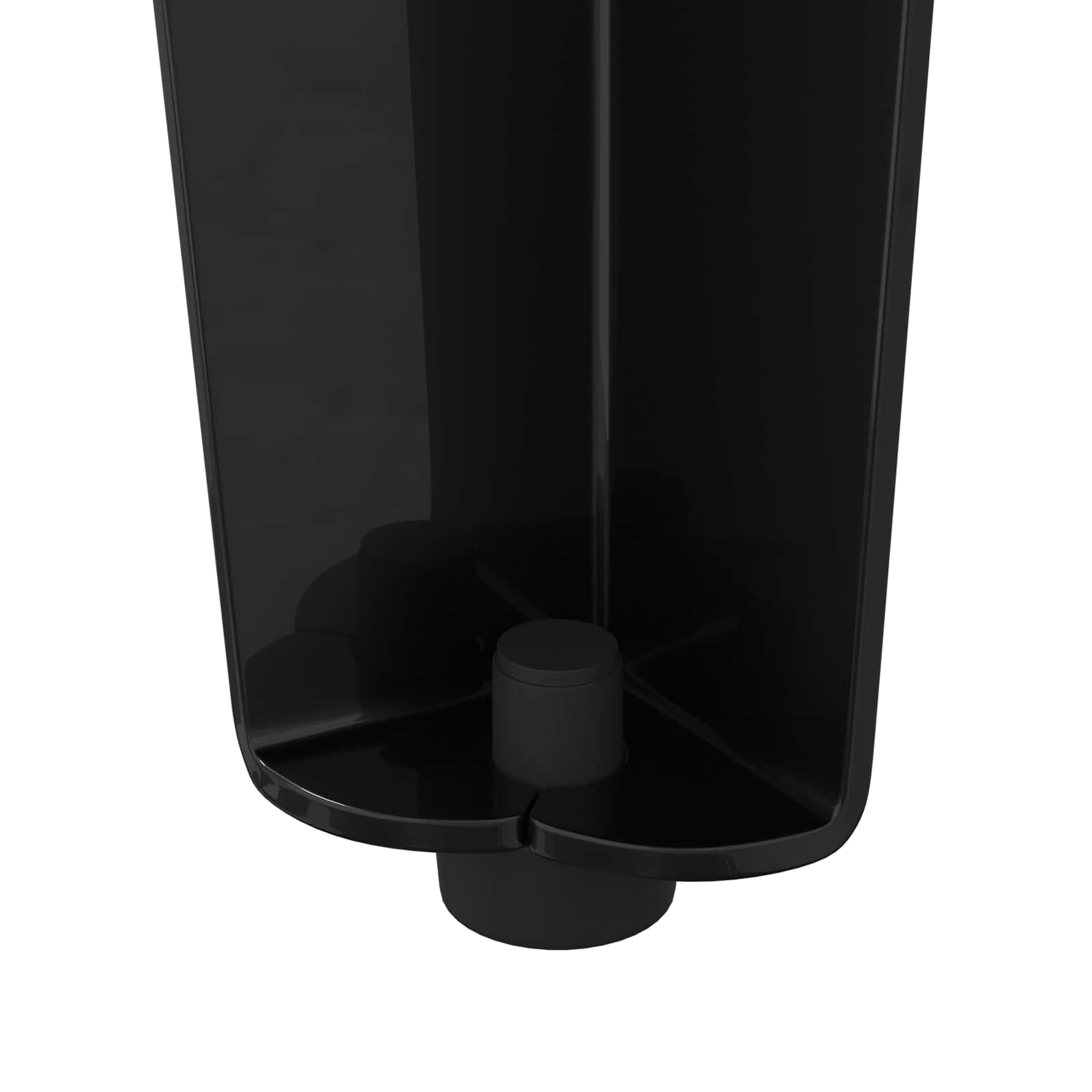 Noge namještaja 12 pcs Crna 54,1 x 54,1 x 100 mm Željezo