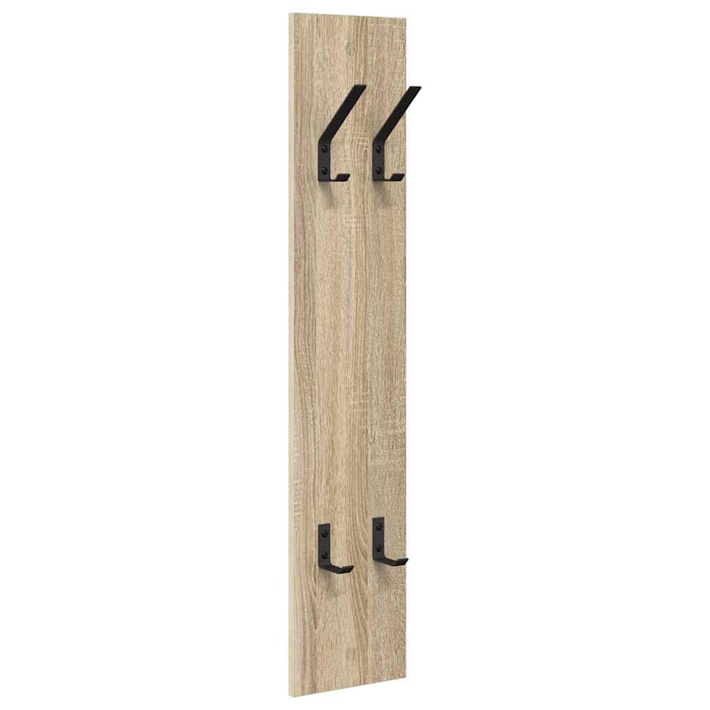 Vješalica za kapute na zidu sonoma hrast 20 x 1.5 x 100 cm