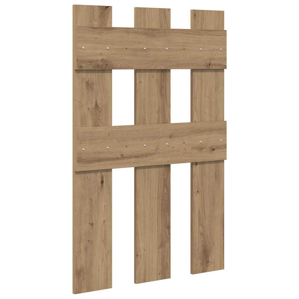 Vješalica za kapute na zidu Umjetnički hrast 65 x 3 x 100 cm