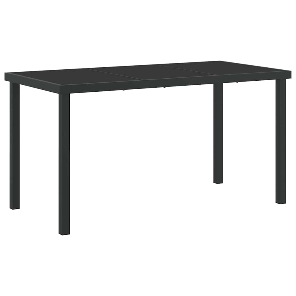 Vrtni set za objed 5 pcs Bijela 140 x 70 x 73 cm