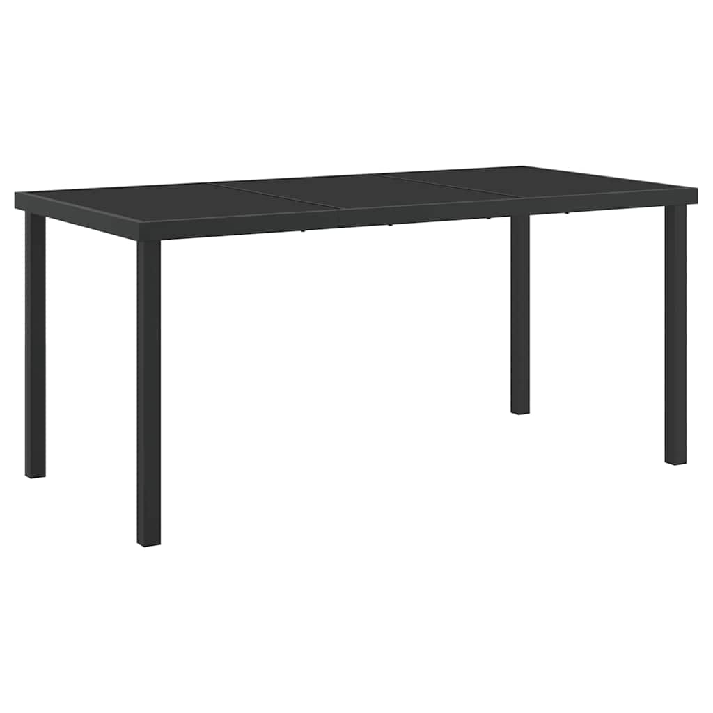 Vrtni set za objed 5 pcs Bijela 160 x 80 x 73 cm