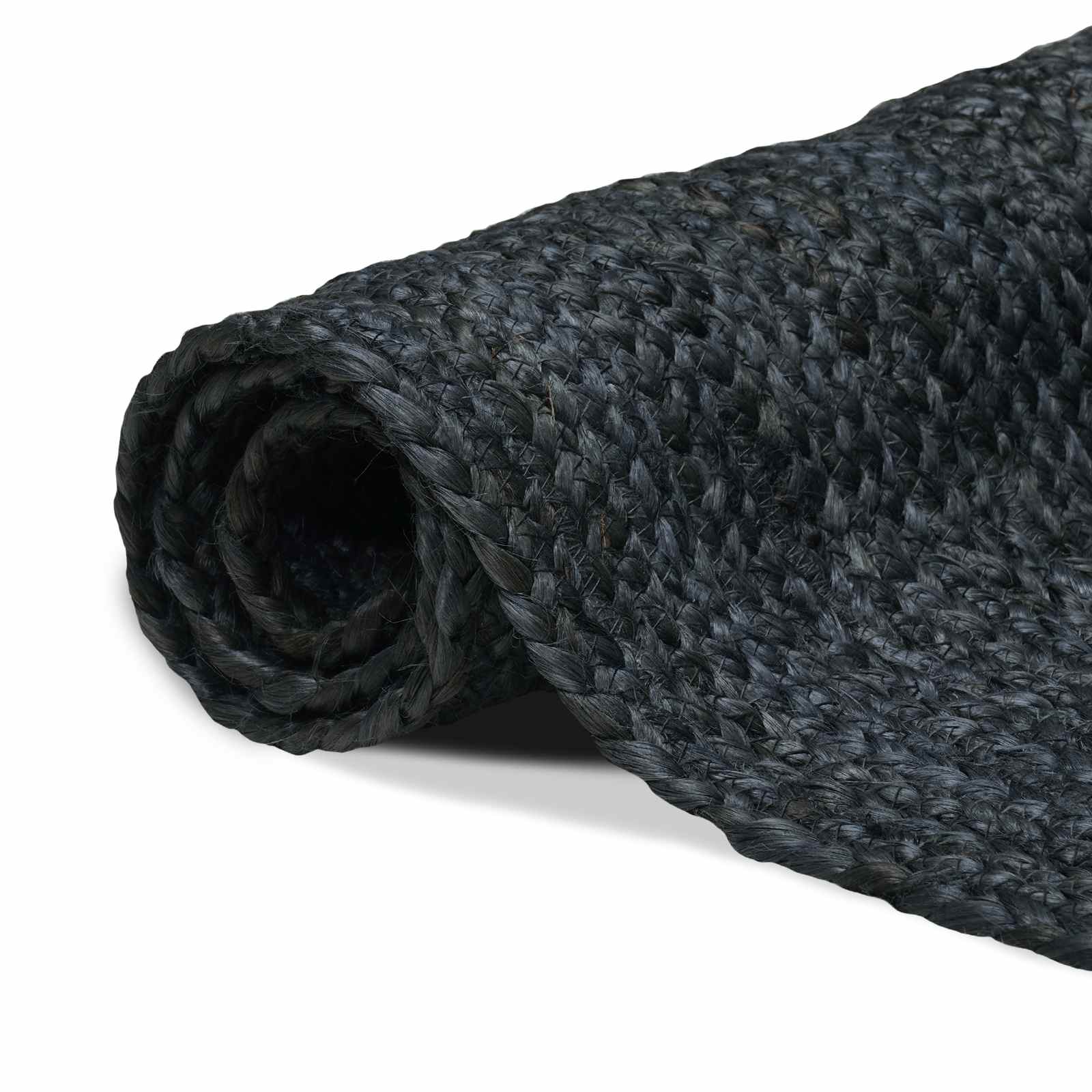 Tepisi za područja Pravokutni Tamnosiva 80 x 200 cm Juta