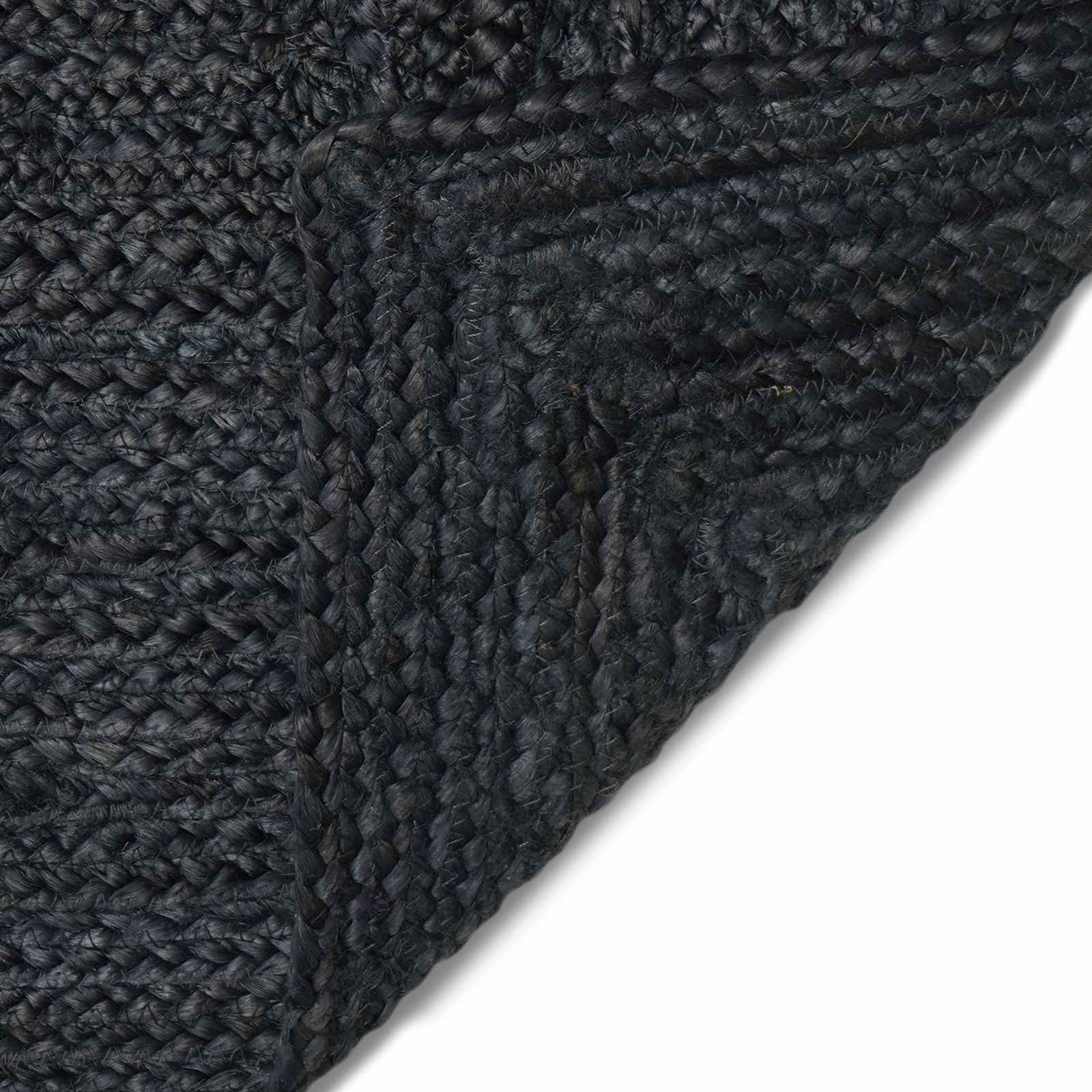 Tepisi za područja Pravokutni Tamnosiva 120 x 170 cm Juta