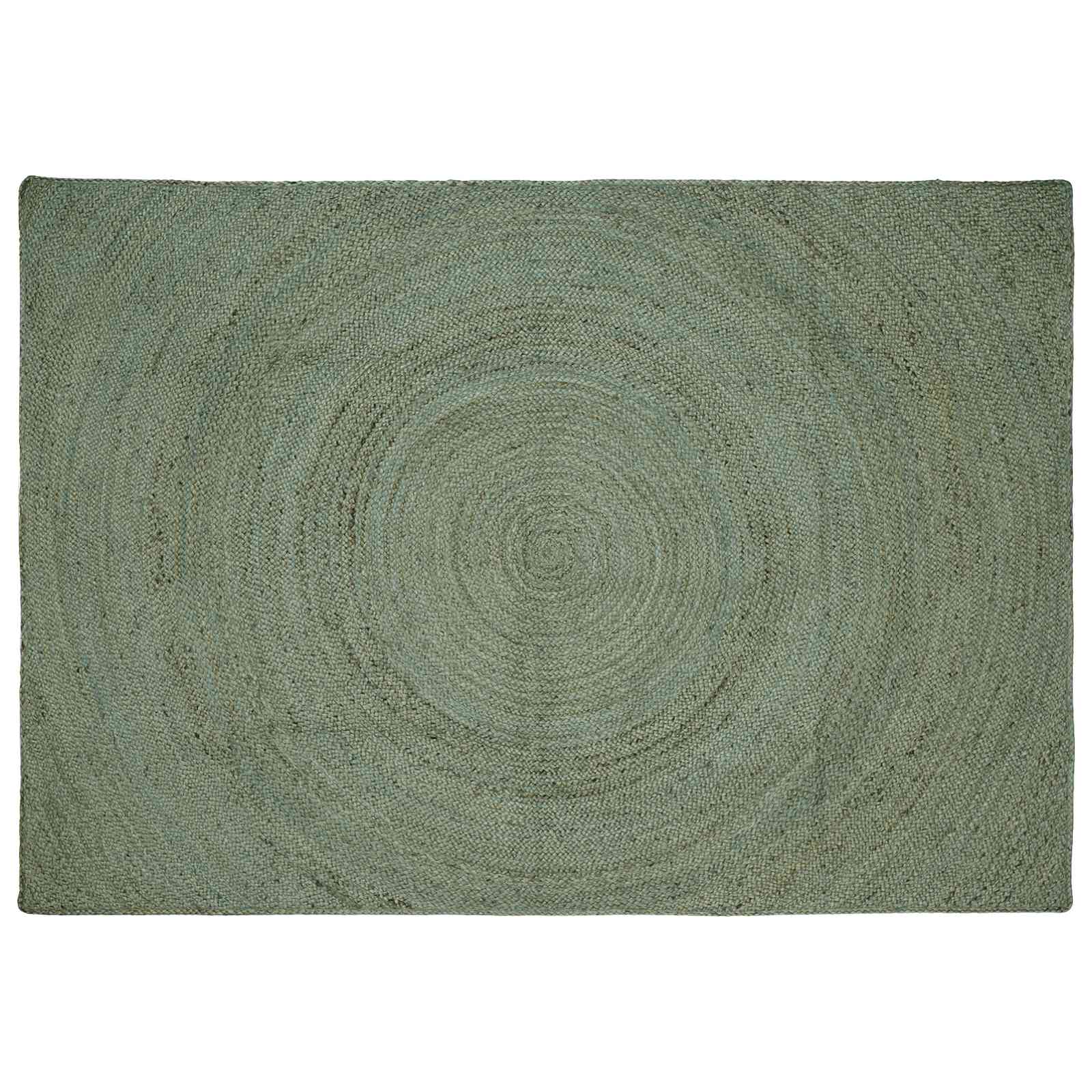 Tepisi za područja Maslinastozelena 240 x 340 cm Juta