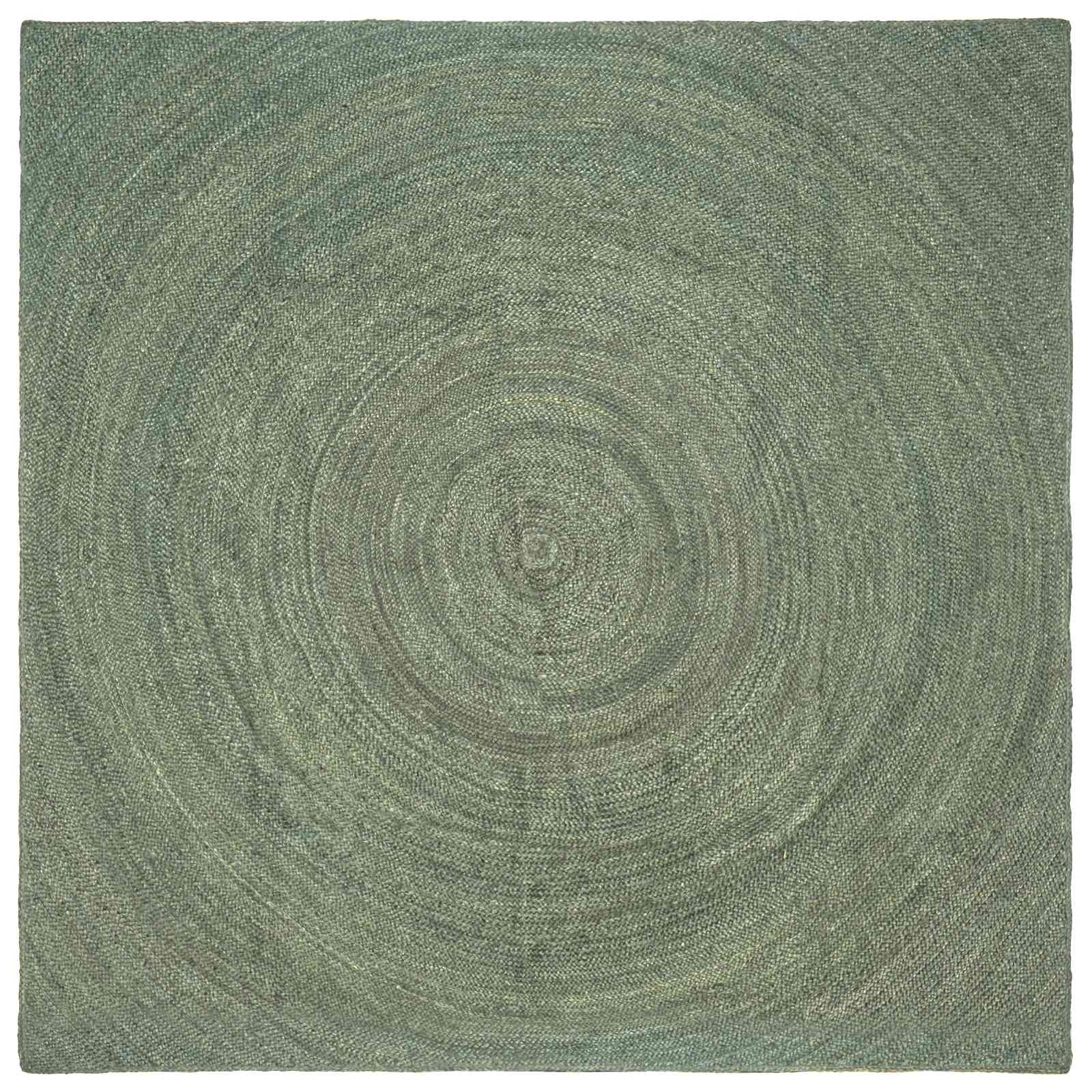 Tepisi za područja Maslinastozelena 300 x 300 cm Juta