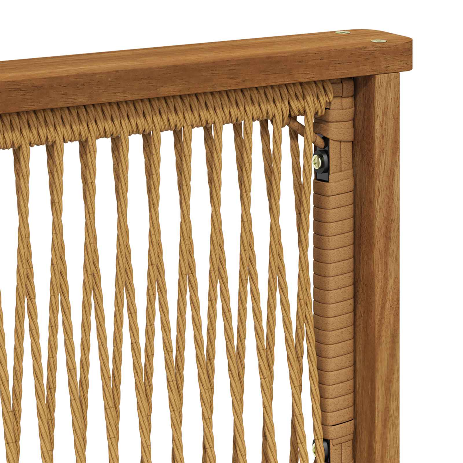 Set vanjskih sofa 5 pcs Prirodna i krem