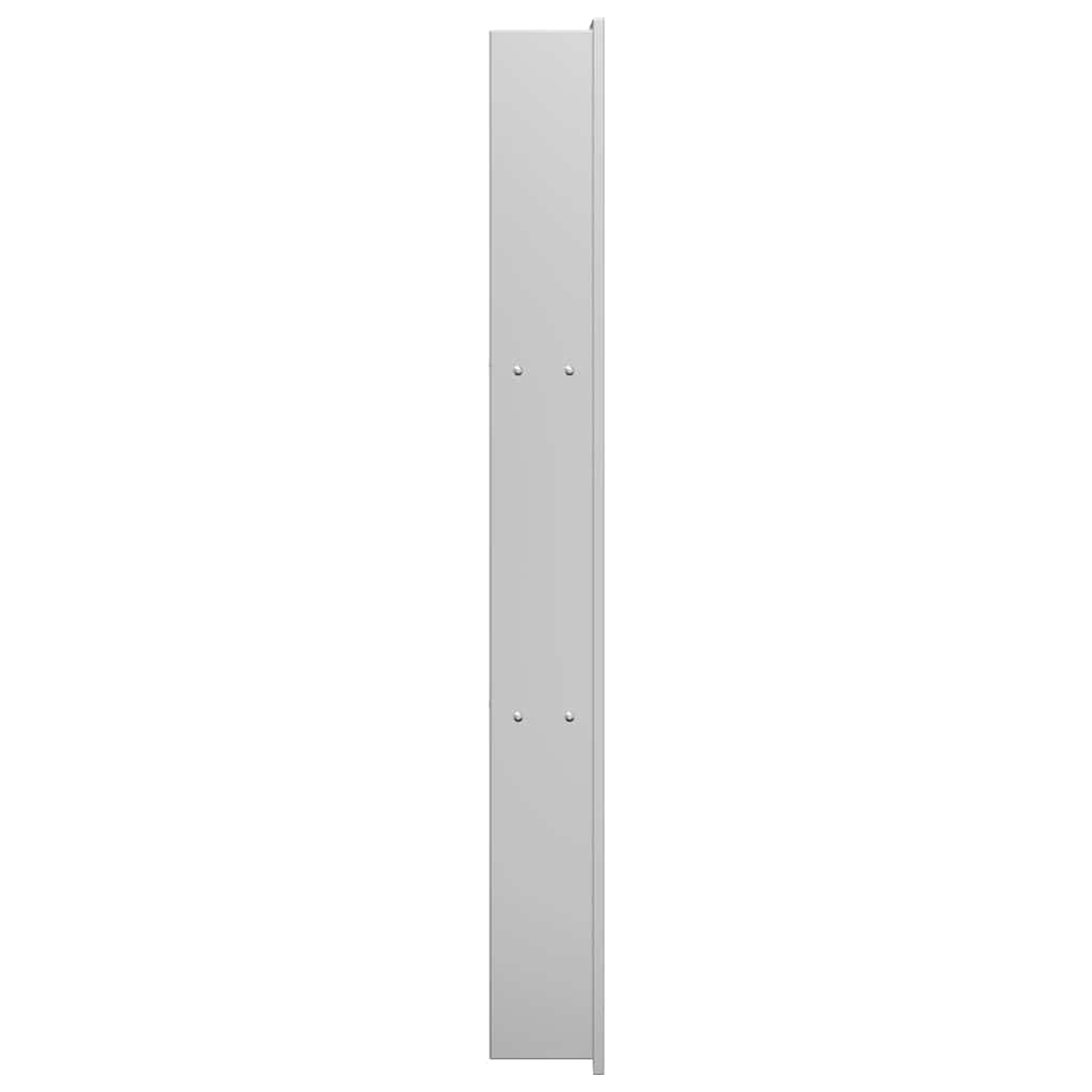 Ničica za tuš Srebrno 90 x 20 x 9,5 cm Nehrđajući čelik