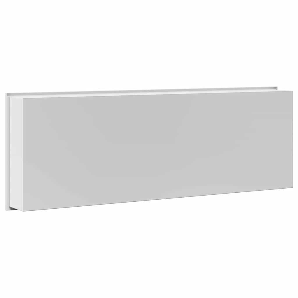 Ničica za tuš Bijelo 90 x 30 x 9,5 cm Nehrđajući čelik