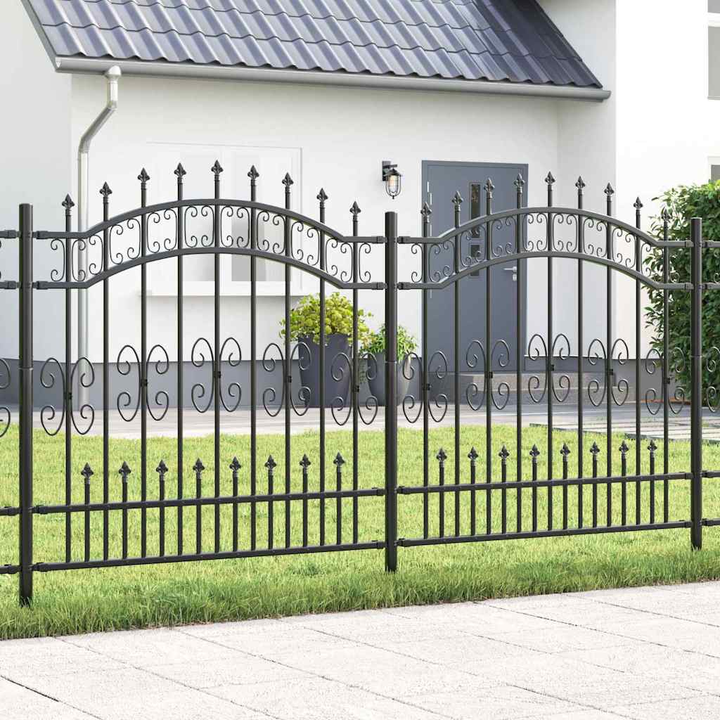 Vrtna Ograda KAMPEN 240 x 166 cm Mesh Siva