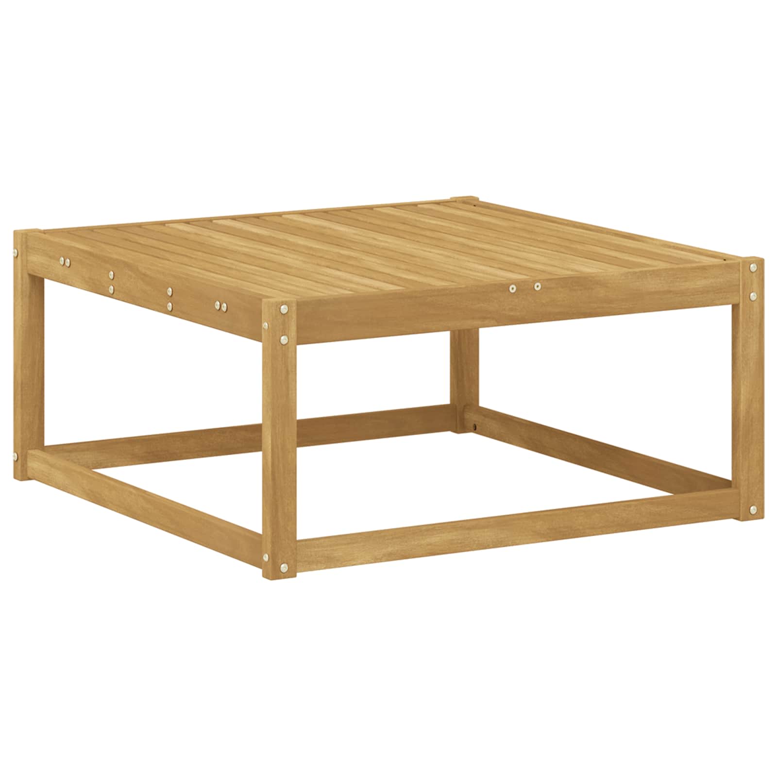 Set vanjskih sofa 8 pcs Bijela Čvrsto drvo akacije