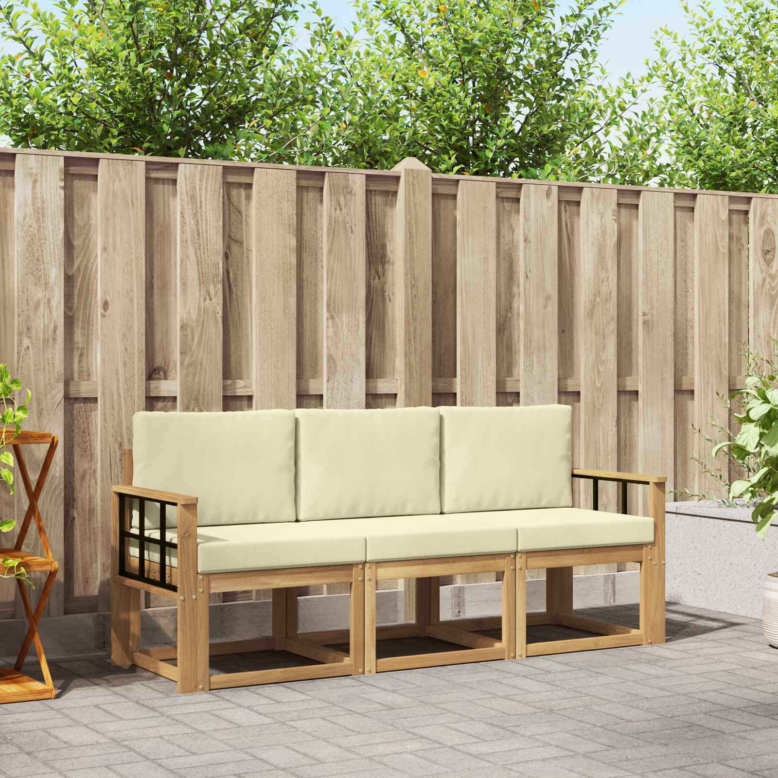 Set vanjskih sofa 3 pcs