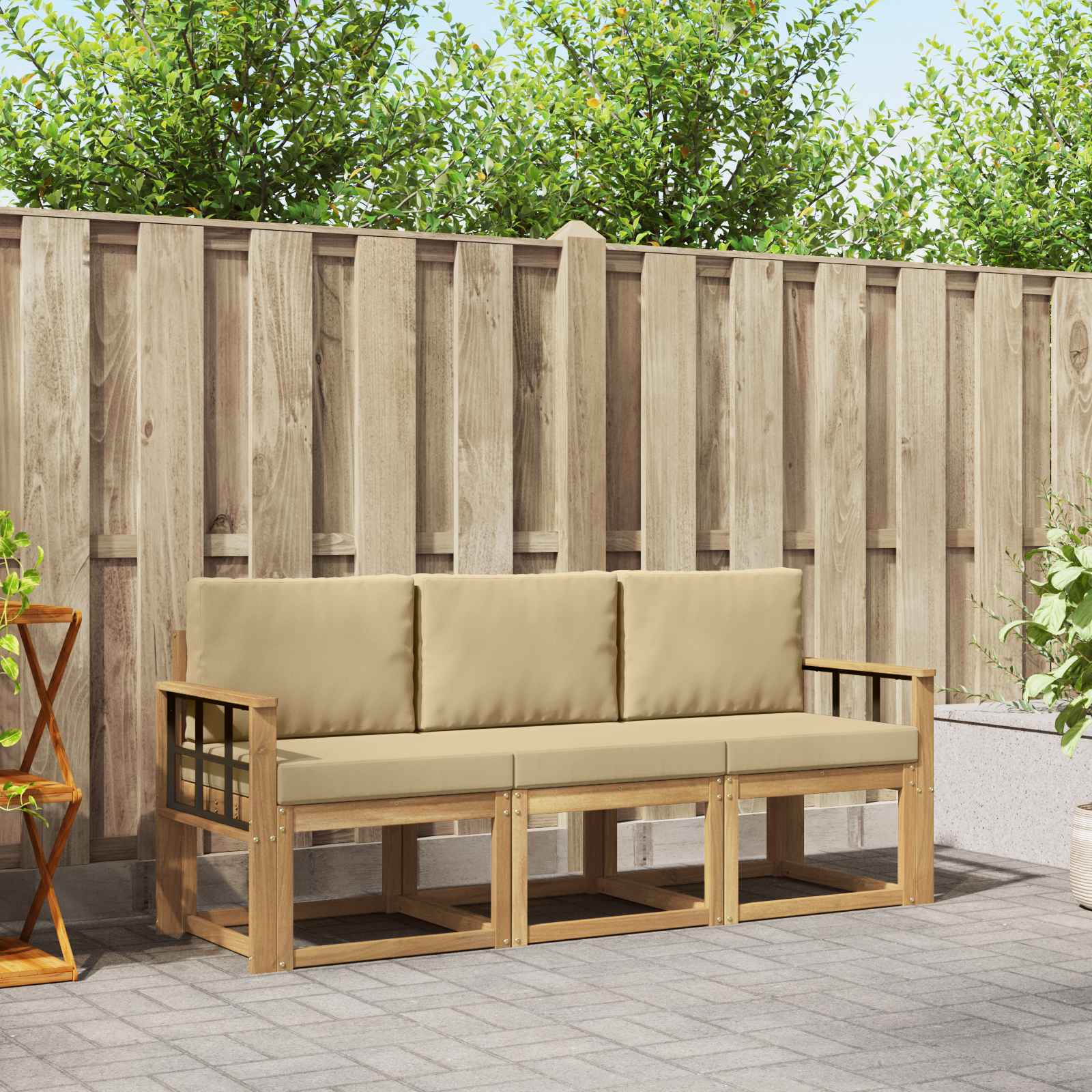 Set vanjskih sofa 3 pcs