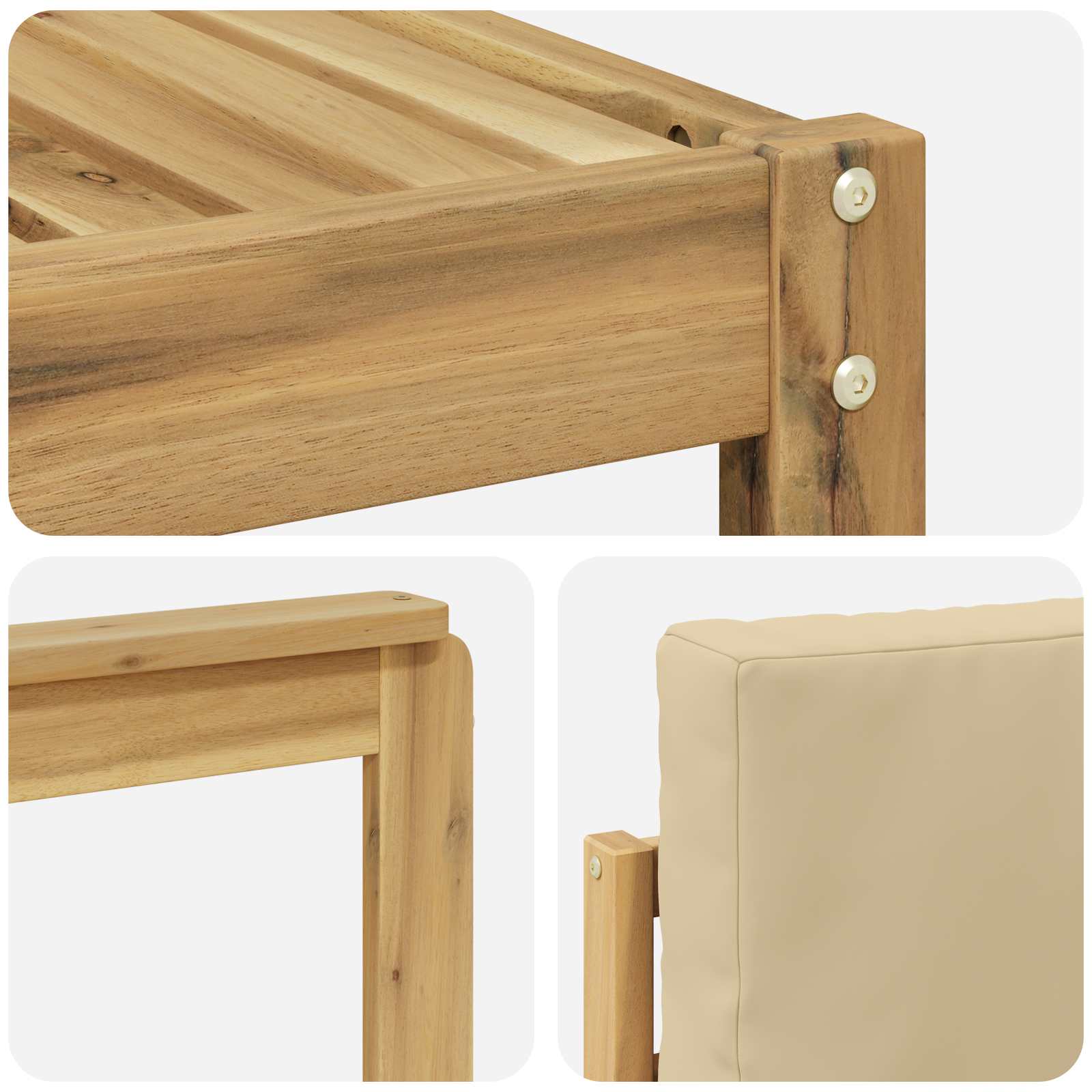 Set vanjskih sofa 7 pcs