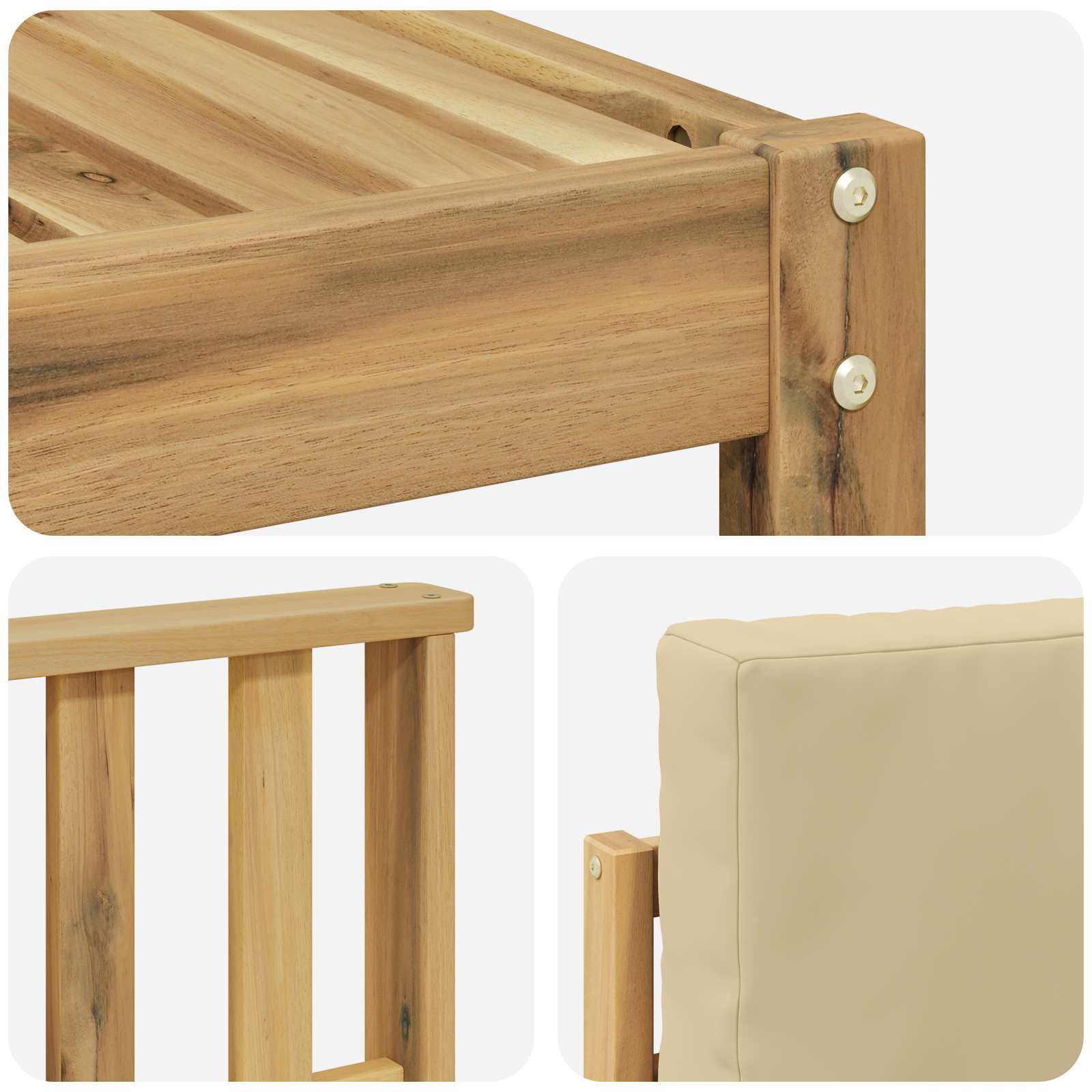 Set vanjskih sofa 7 pcs