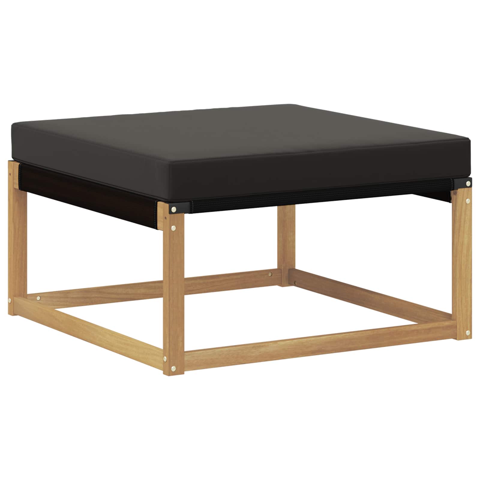 Set vanjskih sofa 6 pcs Bijela i crna