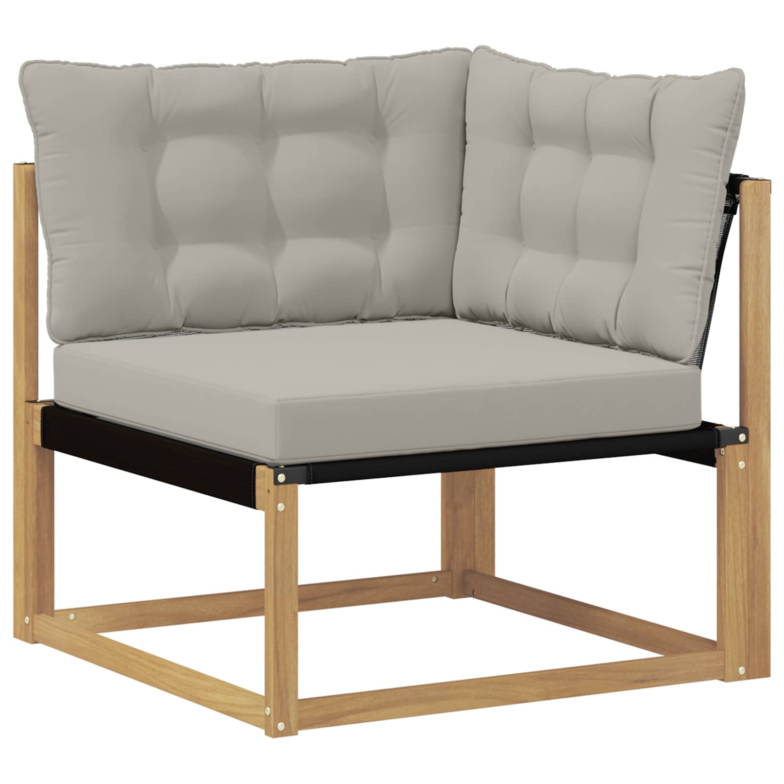 Set vanjskih sofa 8 pcs Čvrsto drvo akacije