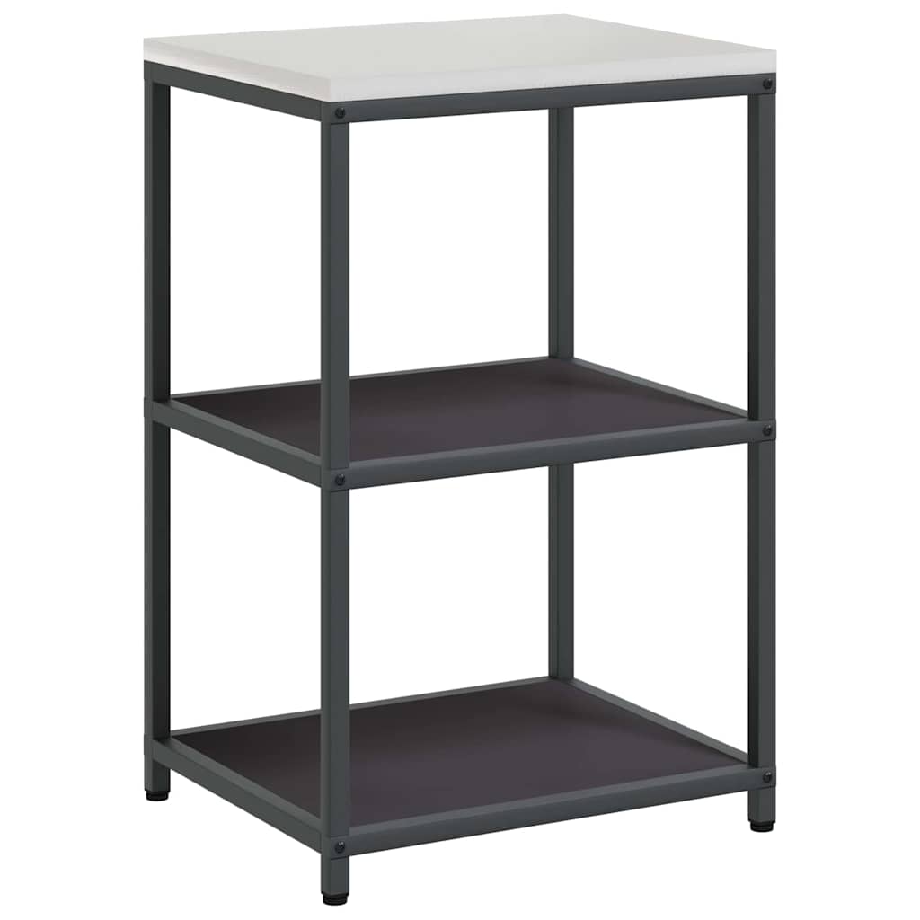 Kuhinjski set za pohranu HATTEM 2 pcs Crna Čelična vrata