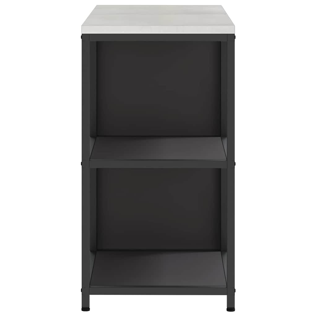 Kuhinjski set za pohranu HATTEM 2 pcs Crna Čelična vrata