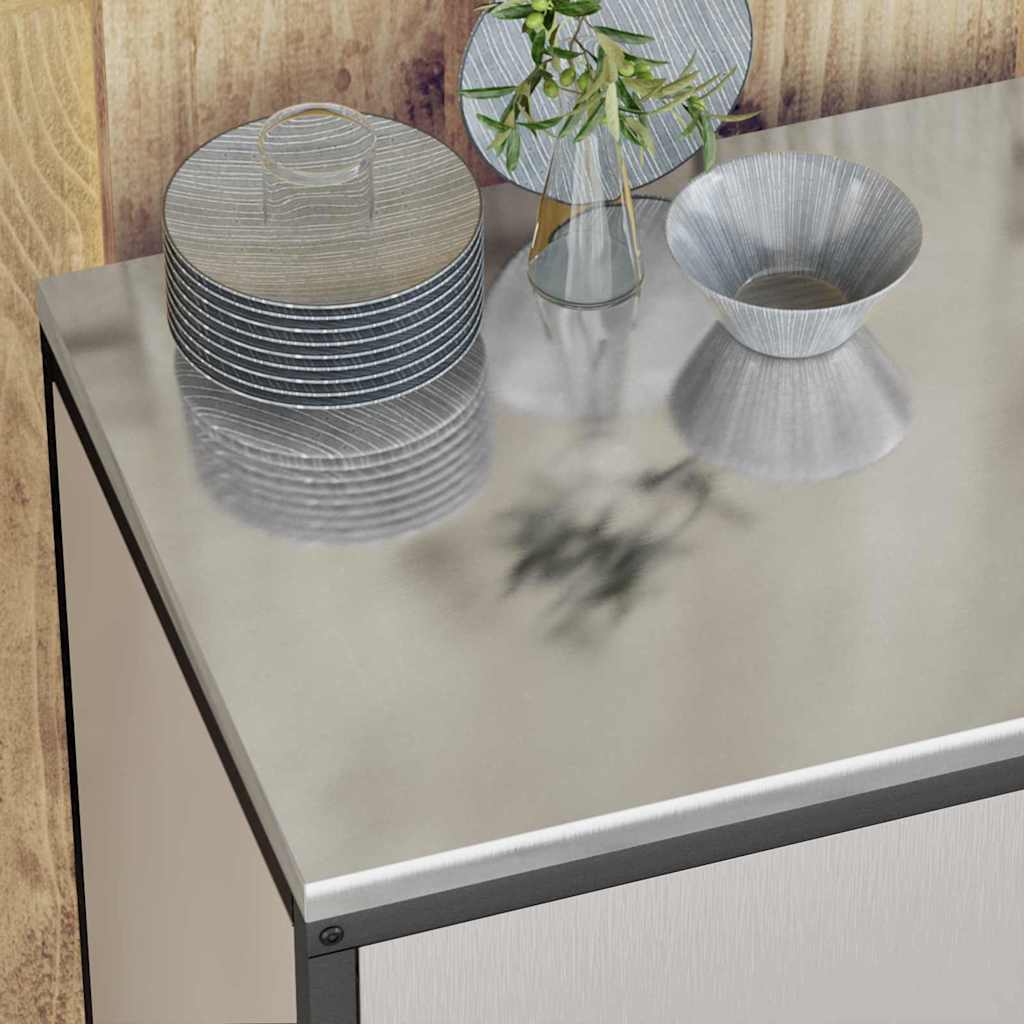 Kuhinjski set za pohranu HATTEM 2 pcs Srebrna Nehrđajući čelik
