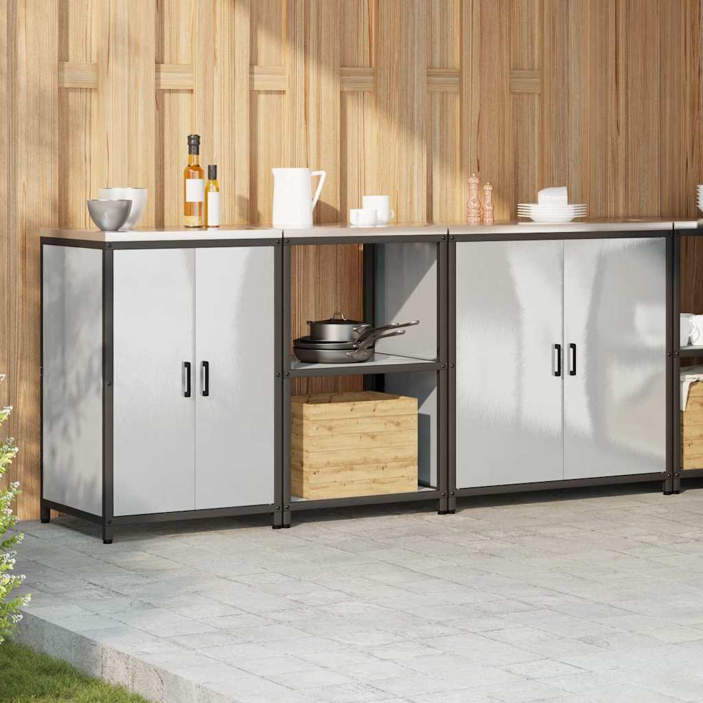 Kuhinjski set za pohranu HATTEM 3 pcs Srebrna Nehrđajući čelik