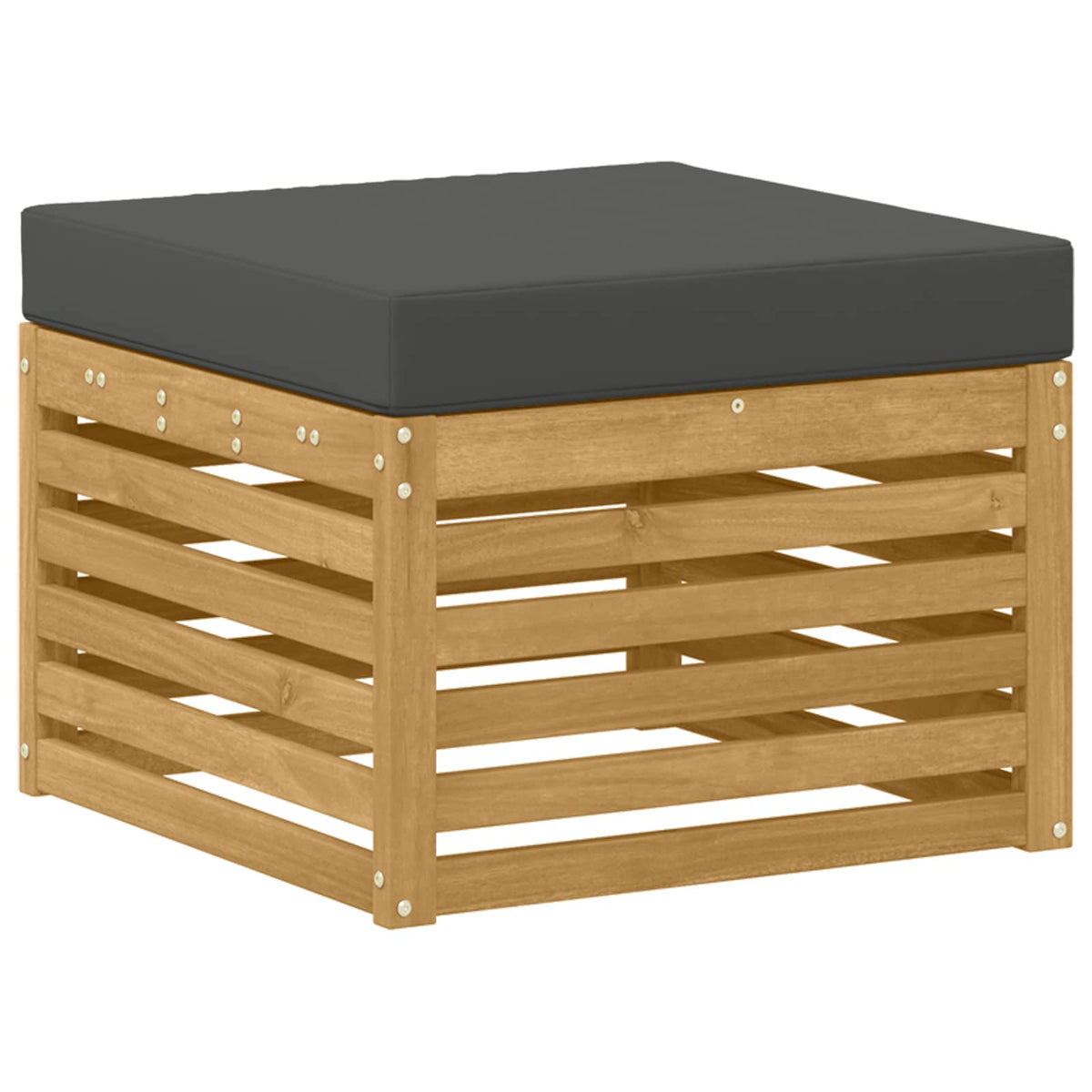 Set vanjskih sofa 9 kom. Bijela i antracit Poliester