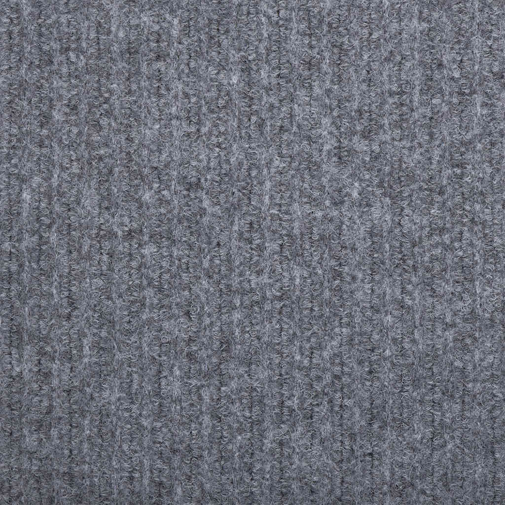 Tepih trkač Svijetlo siva 80 x 150 cm tkanina