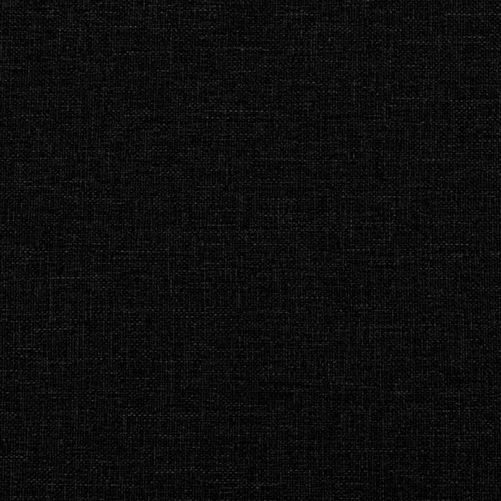 Krevet za djecu s uzglavljem Crna 80 x 200 cm Tkanina
