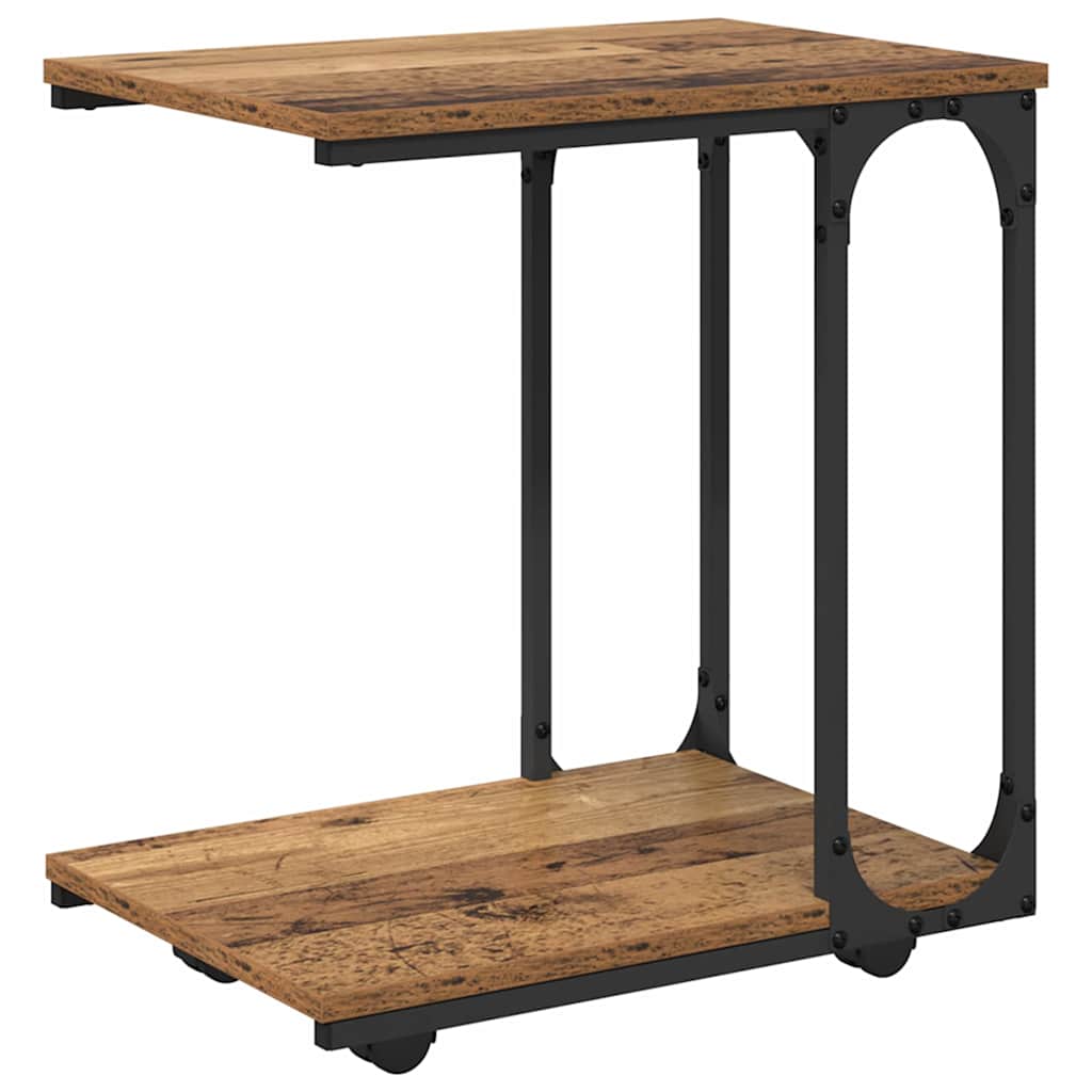 Bocni stol Staro drvo 50 x 35 x 55.5 cm Konstruirano drvo
