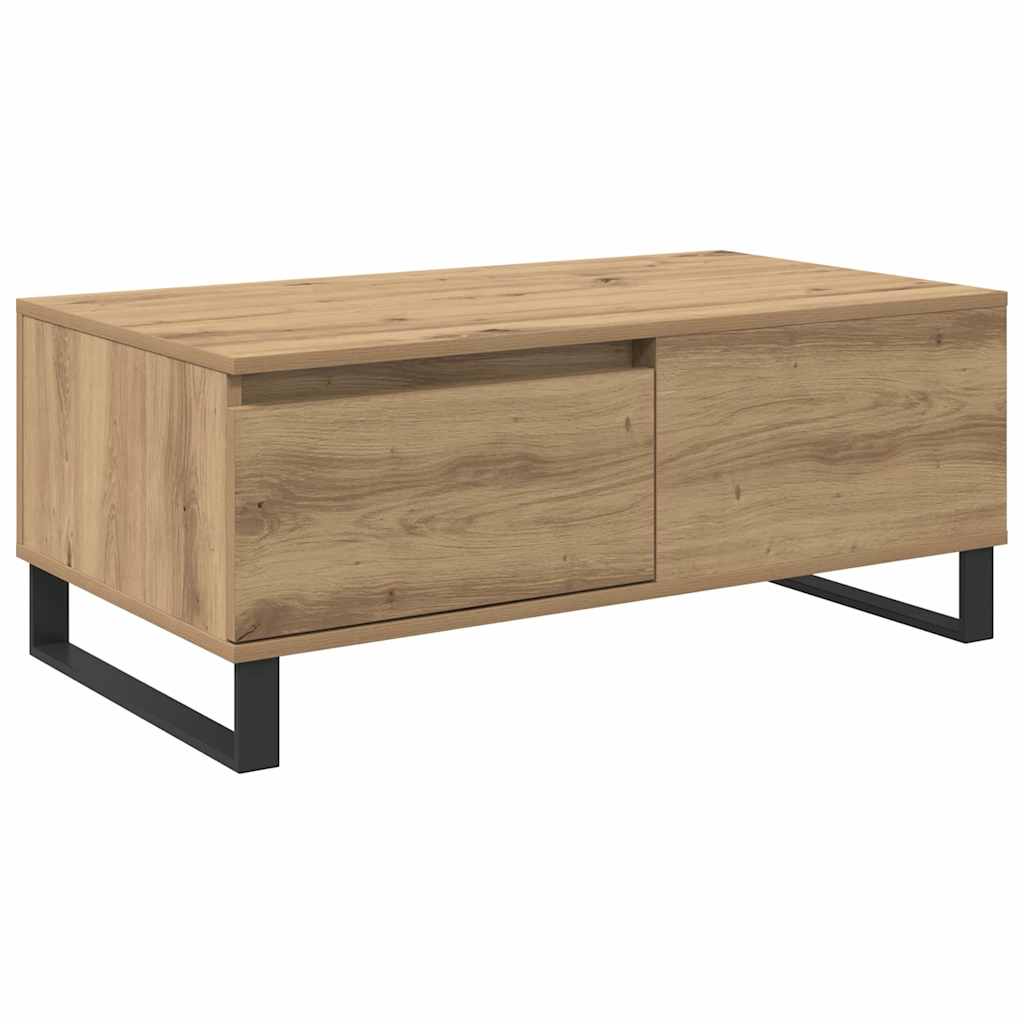 Kava Stol Umjetnički hrast 90 x 50 x 36,5 cm Konstruirano drvo