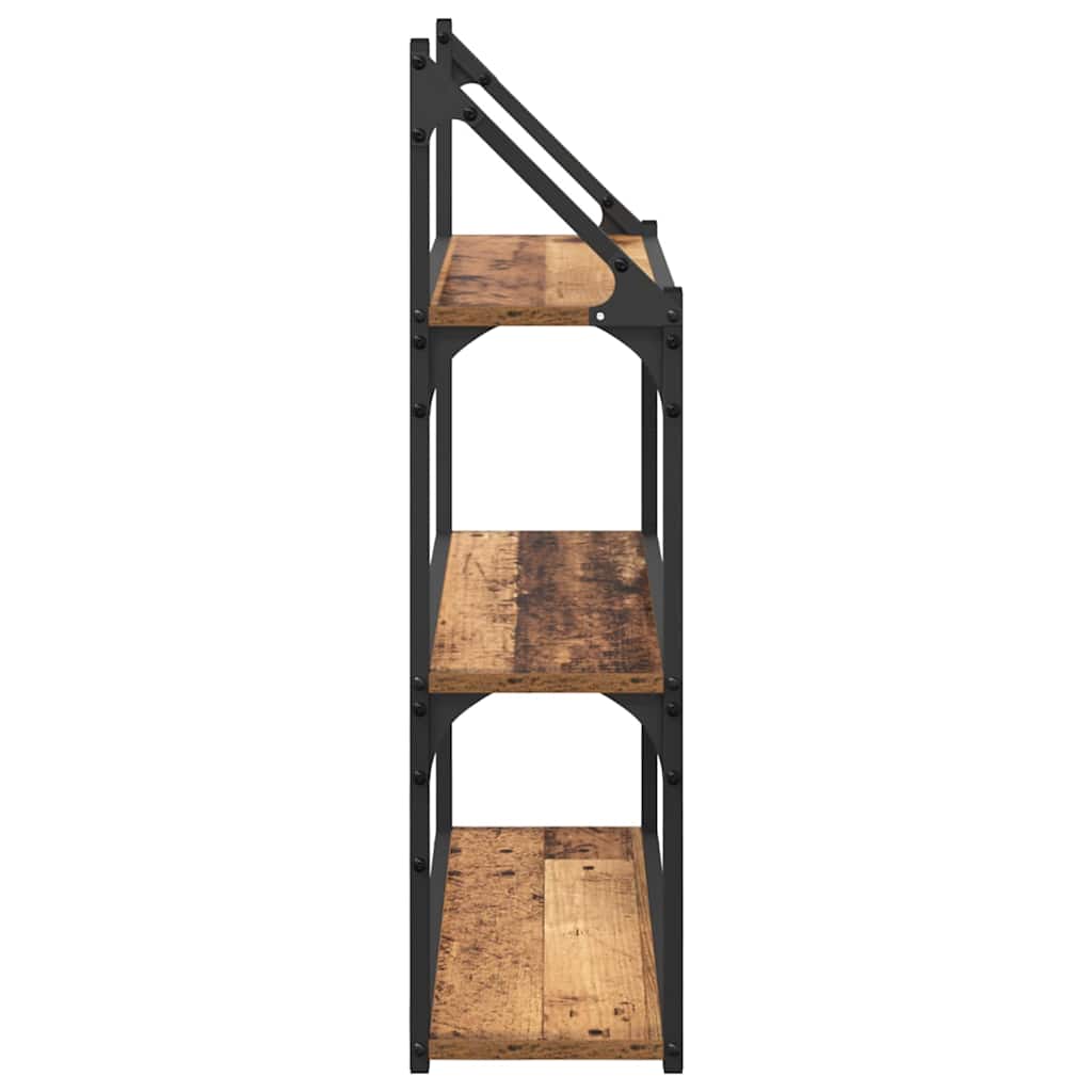 Polica na zidu Staro drvo 60 x 21 x 78,5 cm Konstruirano drvo