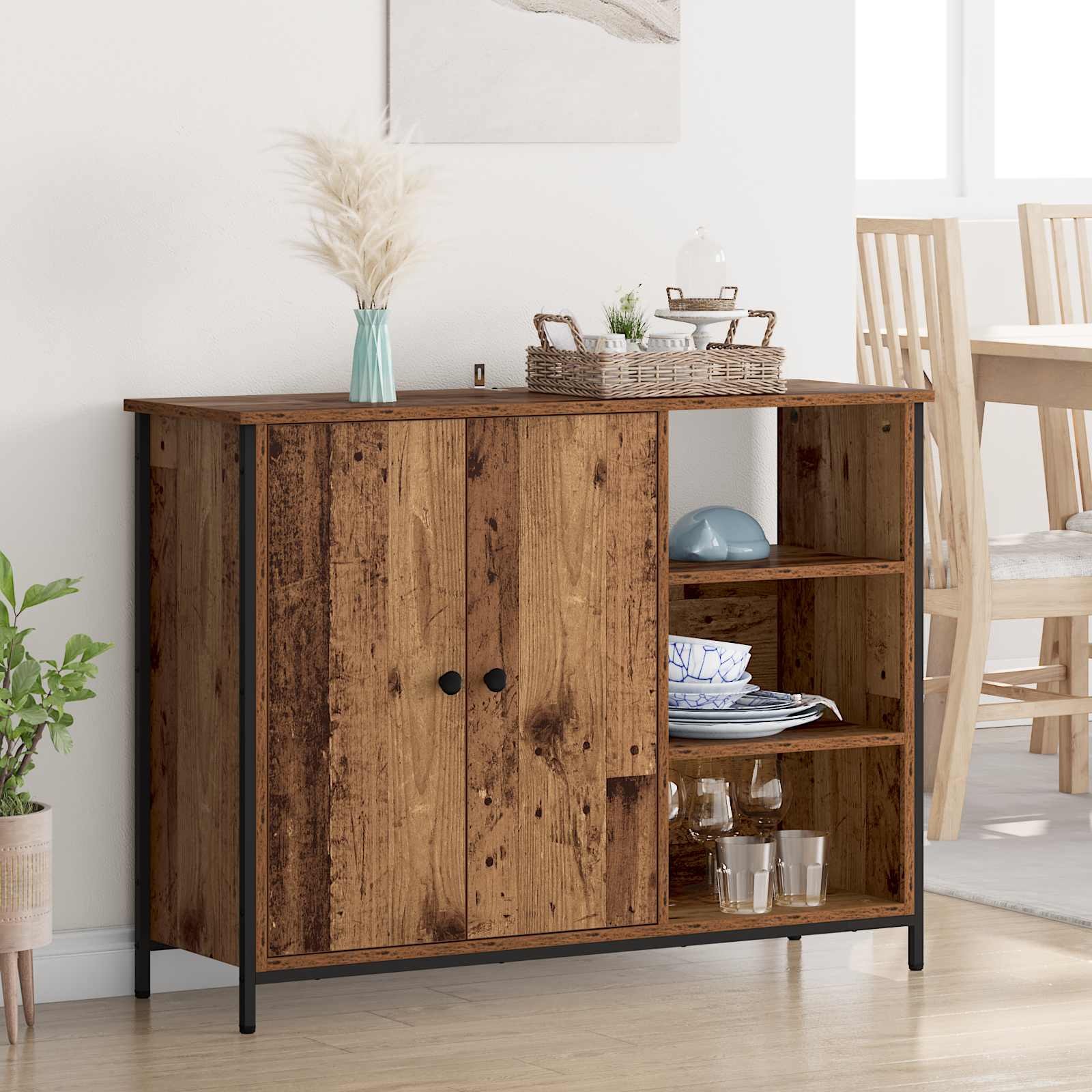 Kreveta Staro drvo 100 x 33 x 75 cm Konstruirano drvo