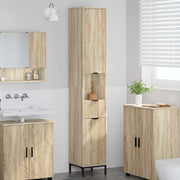 Kupaonski ormar s ladicama Sonoma hrast 31,5 x 33 x 190 cm