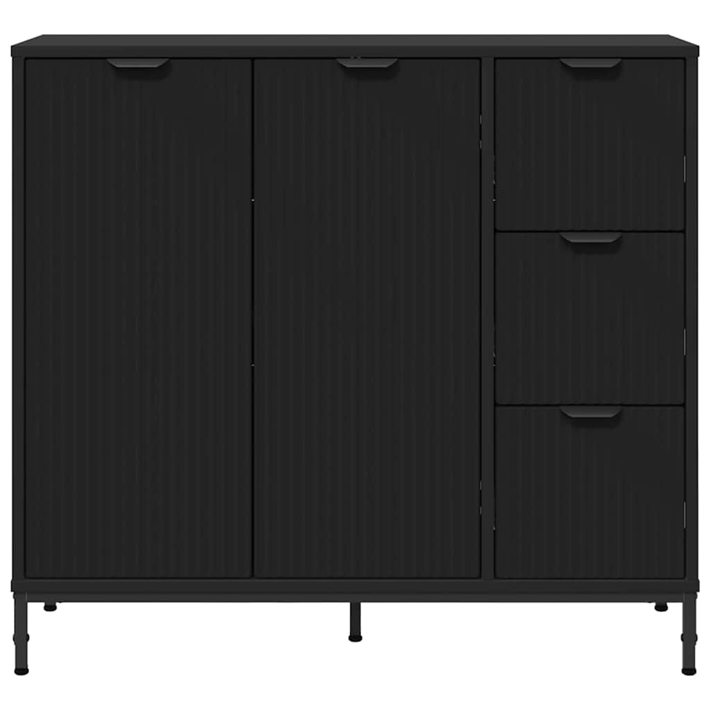 Kreveta s ladicama Crna 89,5 x 33 x 82 cm Konstruirano drvo